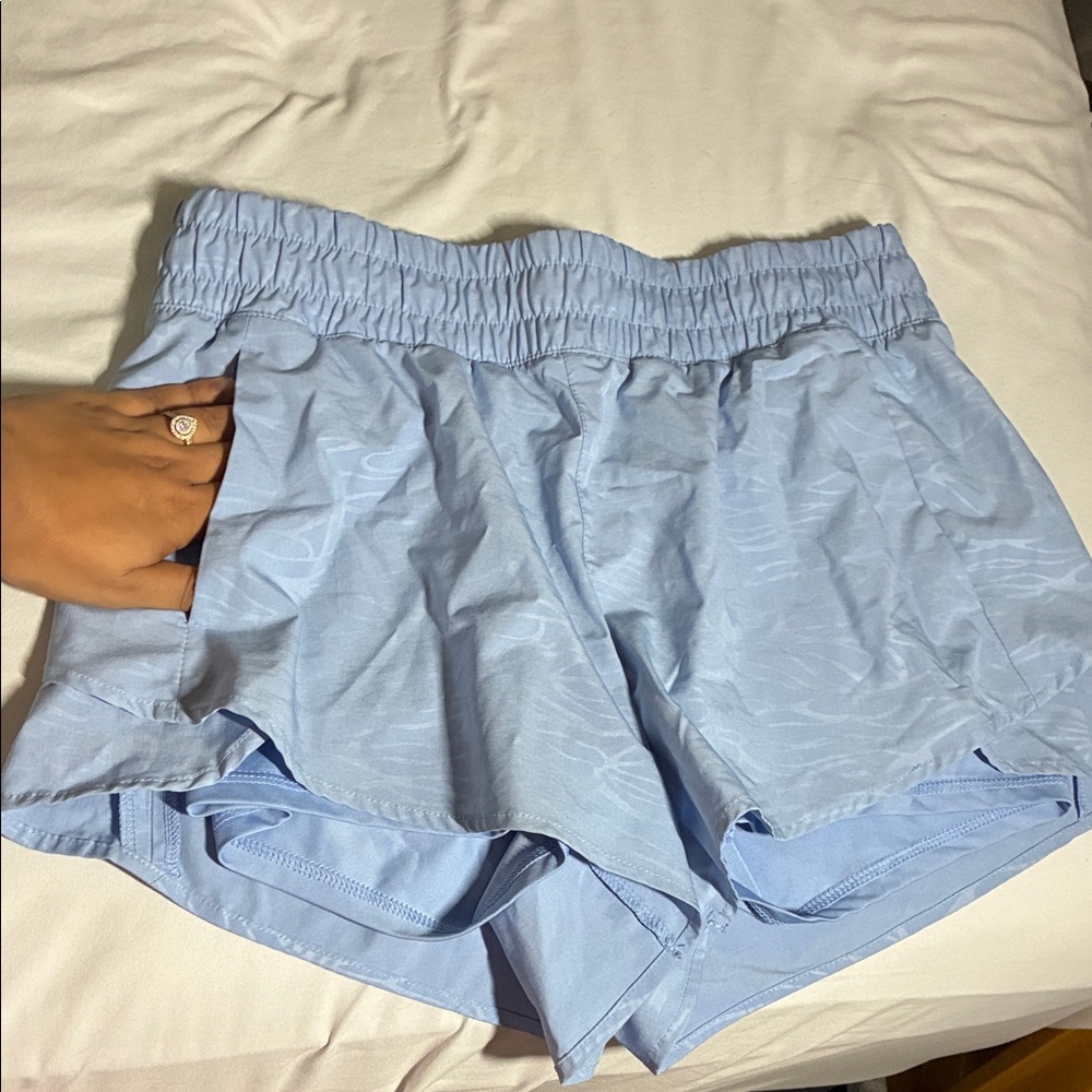 Light Blue Women's Shorts